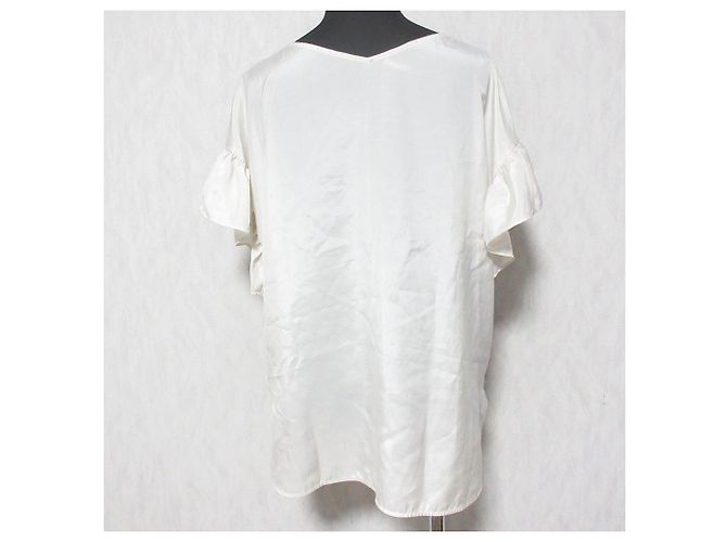Autre Marque 2-in-1 Bluse mit Glockenärmeln Tiara Roh - Ansicht 2