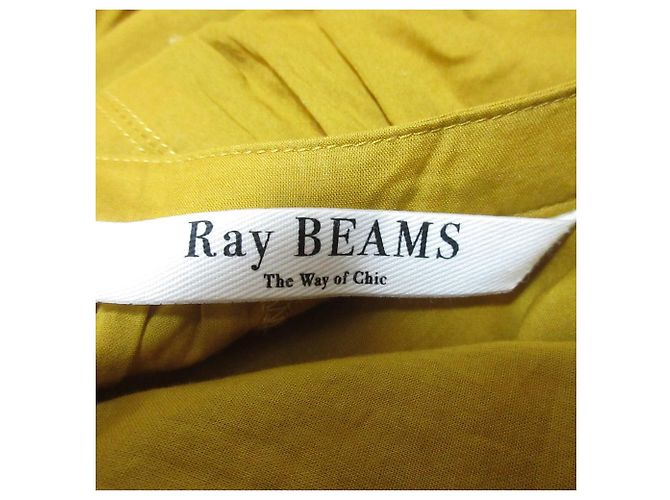 Autre Marque Vestido sin mangas Ray Beams Amarillo - vista 11