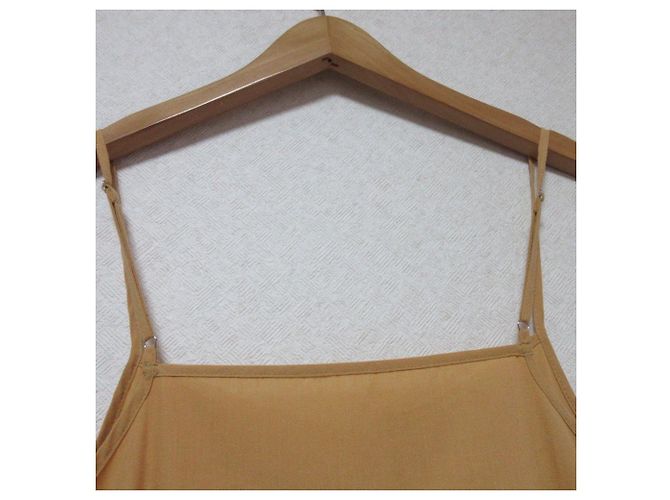 Autre Marque Vestido sin mangas Ray Beams Amarillo - vista 9
