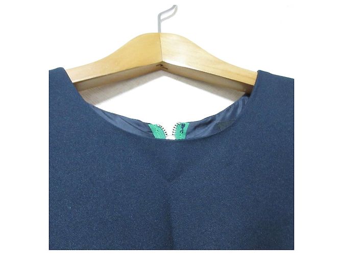 Bicolor Kleid MARC BY MARC JACOBS Blau Grün Marineblau - Ansicht 3