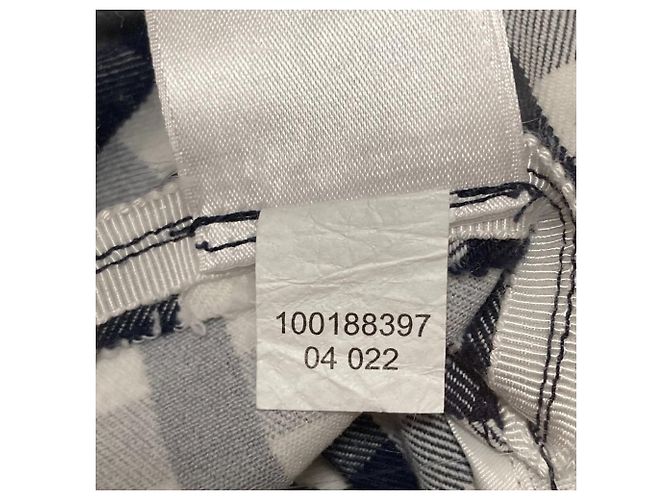 Autre Marque Pantaloni a Quadri Cropped Brooks Brothers Bianco - vista 7