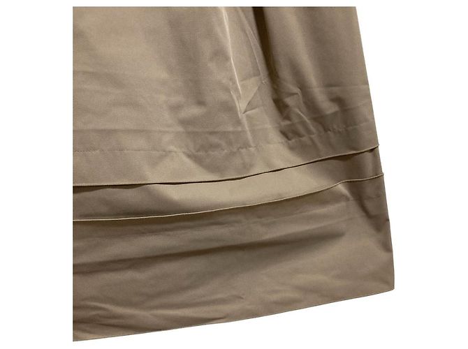 Autre Marque Gestufetes Grosgrain-Kleid FOXEY NEW YORK Beige - Ansicht 4