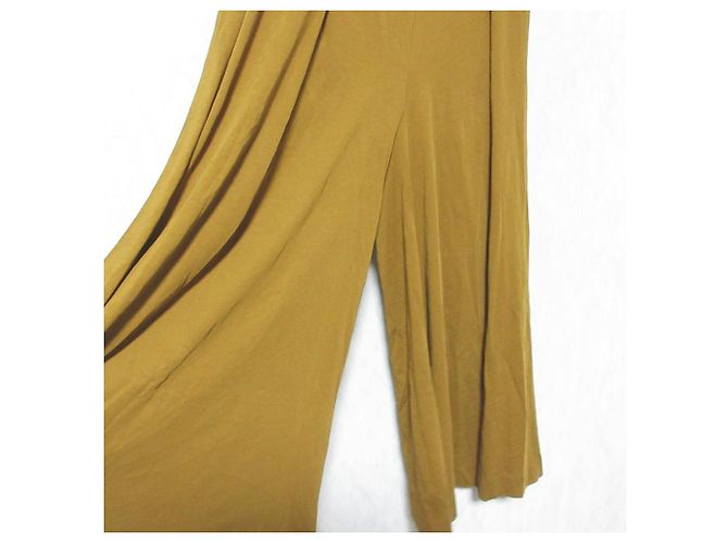 Autre Marque Weite Hosen DEMYLEE Ron Herman Limitierte Auflage Braun Kamel - Ansicht 3