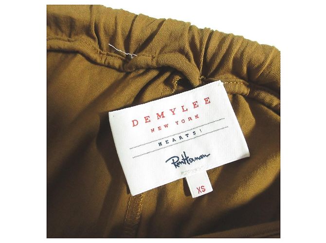 Autre Marque Weite Hosen DEMYLEE Ron Herman Limitierte Auflage Braun Kamel - Ansicht 4