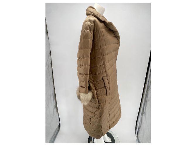 Piumino beige S MAX MARA - vista 2