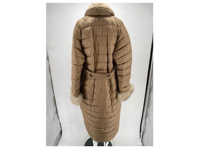 Piumino beige S MAX MARA - vista 3