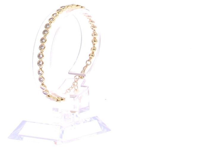 Agatha Ruiz de la Prada Bracciale dorato con strass D'oro - Ansicht 5