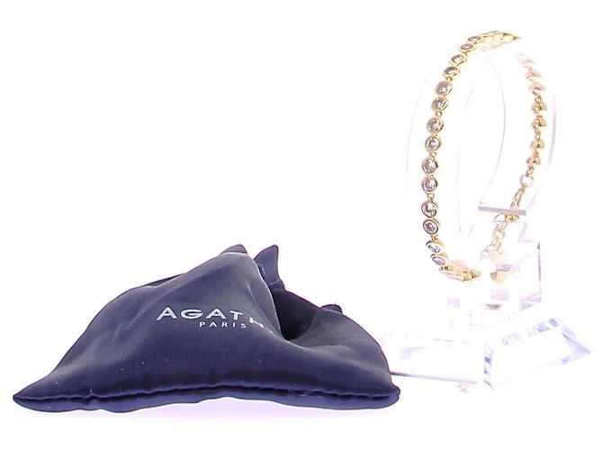 Agatha Ruiz de la Prada Bracciale dorato con strass D'oro - Ansicht 6