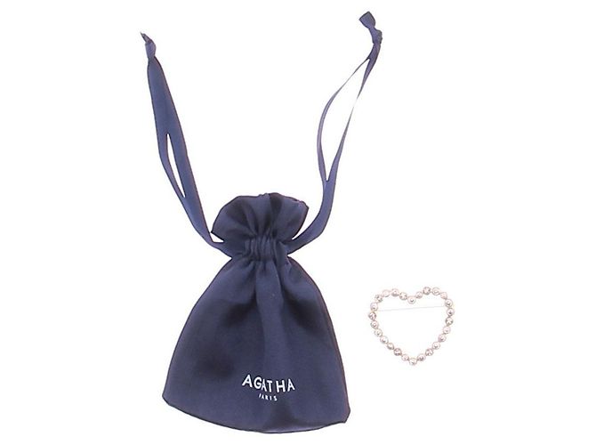 Agatha Ruiz de la Prada Spilla cuore dorata con strass D'oro - vista 6