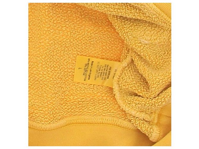 Autre Marque Sudadera con capucha amarilla Amarillo - vista 6