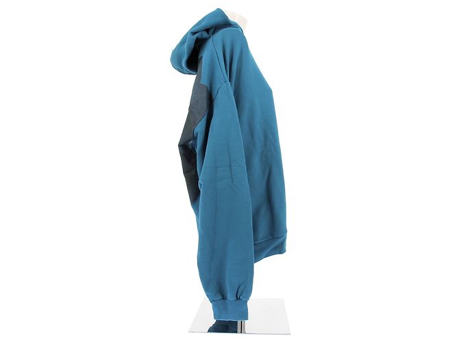 Marni Felpa con cappuccio blu - vista 4