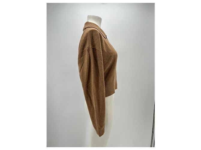 Autre Marque Brauner Wollcardigan - Ansicht 3