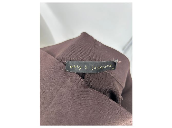 Autre Marque Pantalones marrones ETTY & JACQUES Castaño - vista 3
