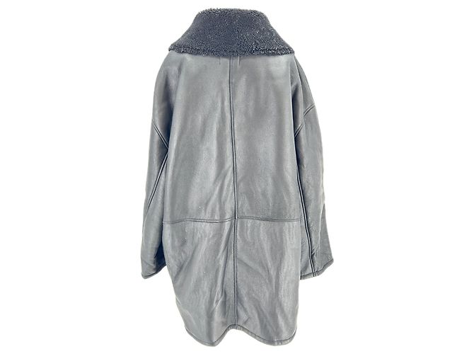 Autre Marque Abrigo de shearling "Namo" Negro - vista 2