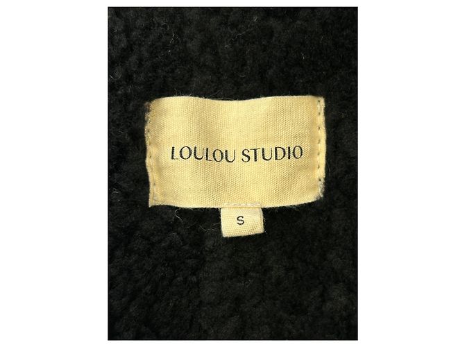 Autre Marque Abrigo de shearling "Namo" Negro - vista 6