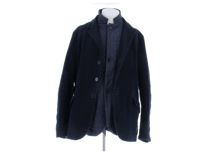 Aspesi Double Navy Jacket Polyester XXL Navy blue - view 2