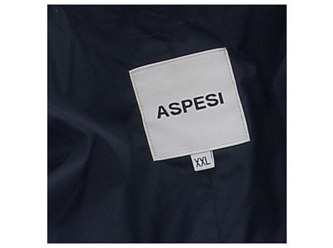 Aspesi Double Navy Jacket Polyester XXL Navy blue - view 6
