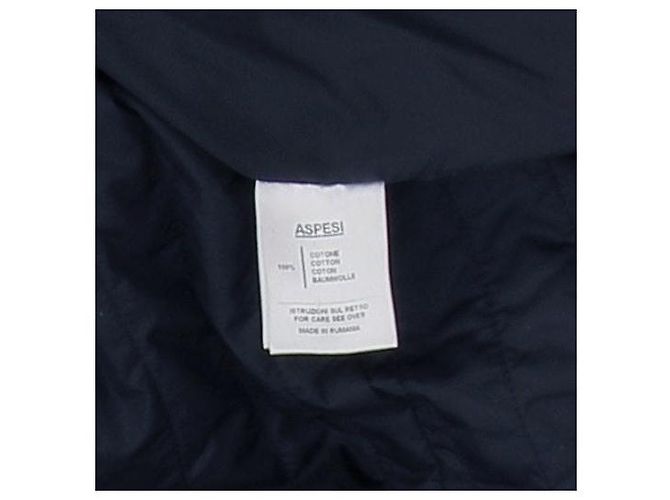 Aspesi Double Navy Jacket Polyester XXL Navy blue - view 8