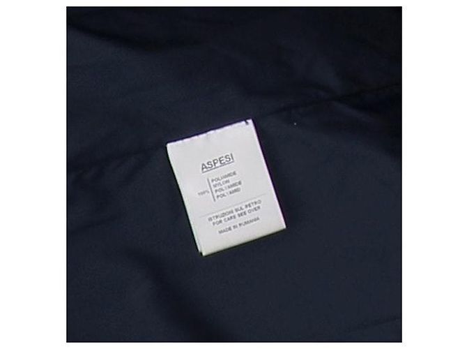 Aspesi Double Navy Jacket Polyester XXL Navy blue - view 9