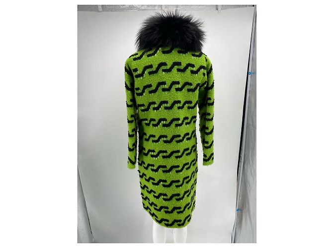 Abrigo de lana - Oscar De La Renta Verde - vista 4