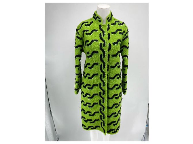 Abrigo de lana - Oscar De La Renta Verde - vista 5