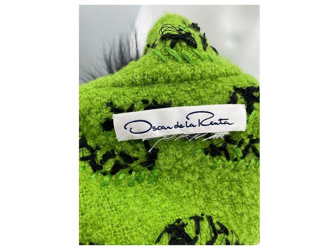 Abrigo de lana - Oscar De La Renta Verde - vista 6