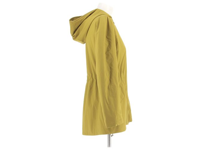 Parka Loro Piana de cachemira amarilla Talla 40 Amarillo - vista 4