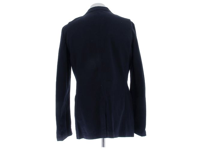 Comme Des Garcons Blazer blu marino con borchie Blu navy - vista 2