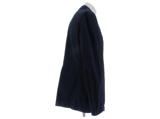 Comme Des Garcons Blazer blu marino con borchie Blu navy - vista 3
