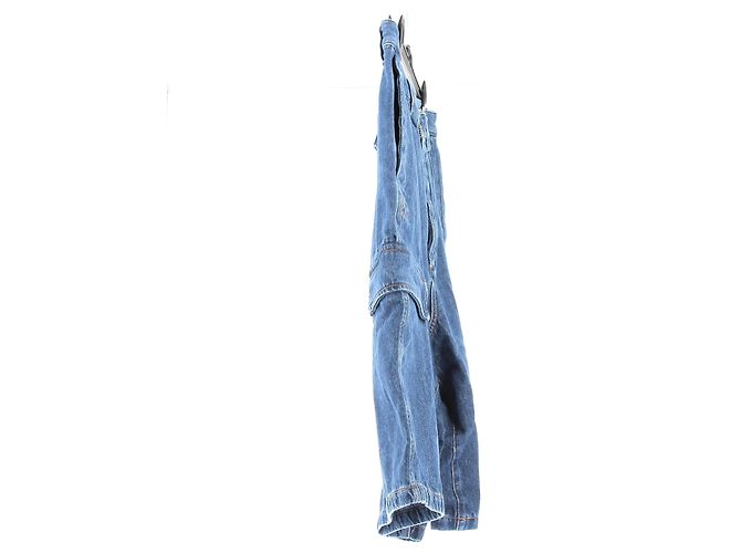 Pantaloncini in denim blu Off White - vista 4