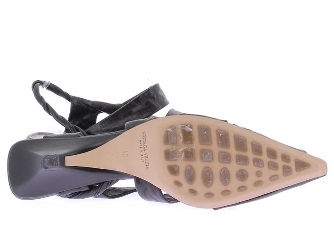 Mule Bottega Veneta in pelle nera Nero - vista 6