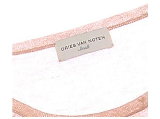 Dries Van Noten Top nudo e nero in cashmere - vista 5