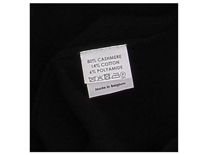 Dries Van Noten Top nudo e nero in cashmere - vista 6
