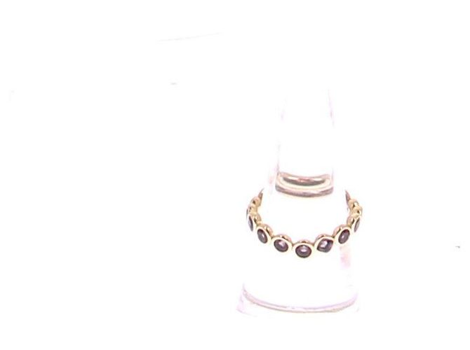 Agatha Ruiz de la Prada Goldring mit braunen Steinen Golden - Ansicht 2