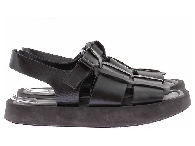 By Malene Birger Sandali neri in pelle Nero - vista 2