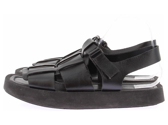 By Malene Birger Sandali neri in pelle Nero - vista 3