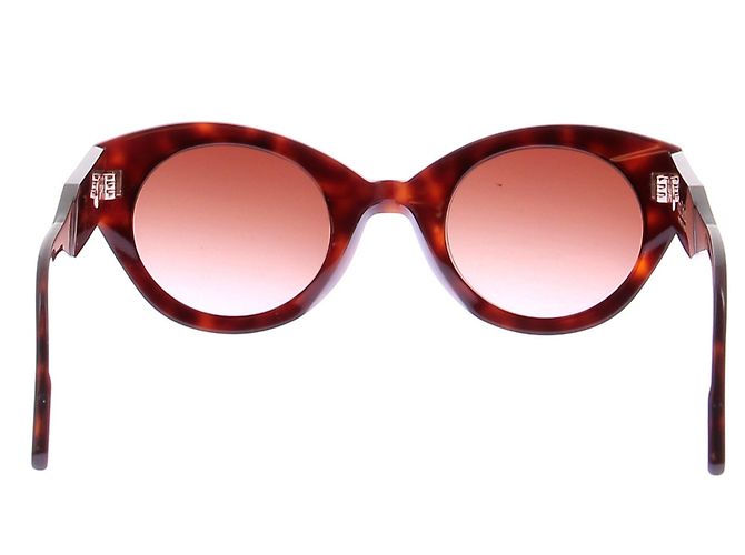 Autre Marque Gafas de sol de carey marrón Castaño - vista 5