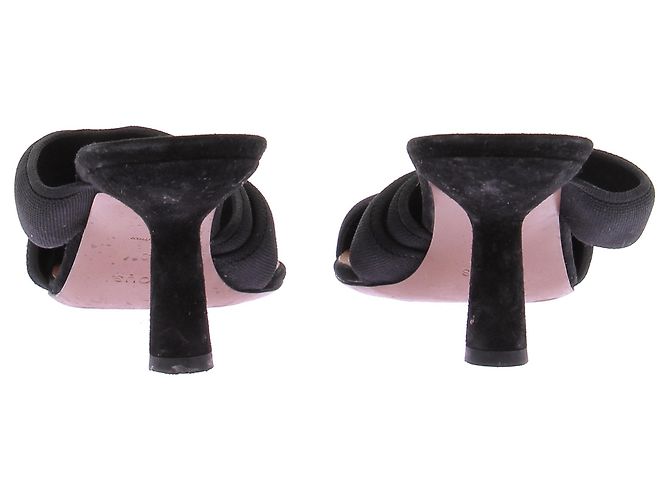 Autre Marque NEOUS Black Open Toe Heels Size 40 - view 5