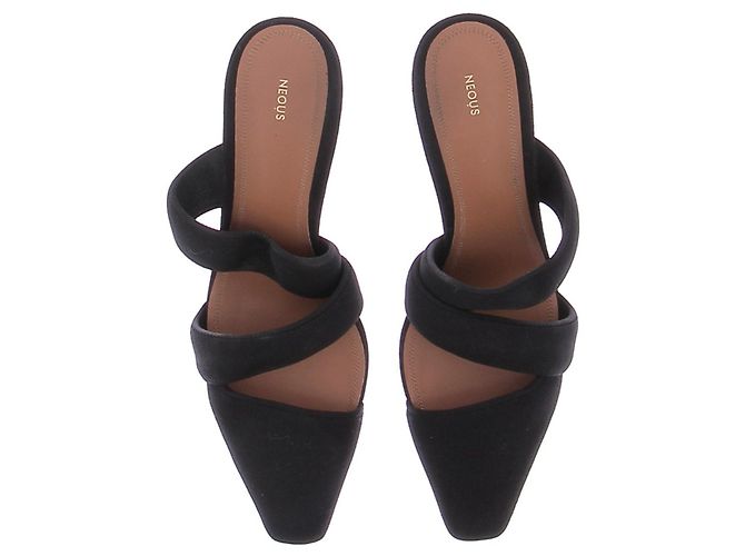 Autre Marque NEOUS Black Open Toe Heels Size 40 - view 6