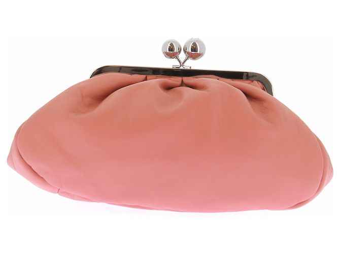 Autre Marque Lachs- und silberne Tasche Orange - Ansicht 2