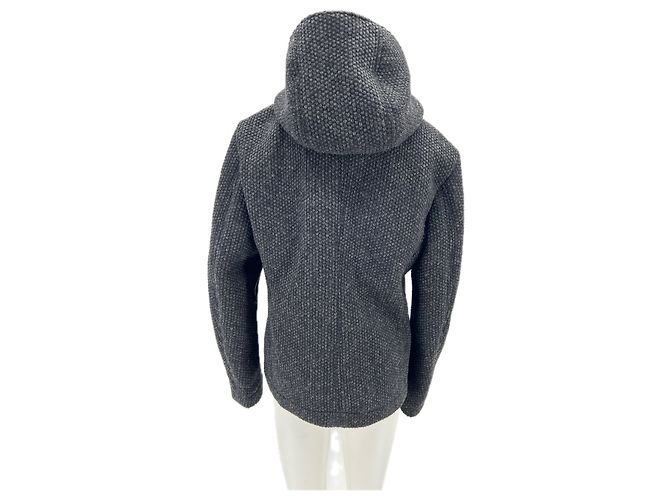 Autre Marque Chaqueta de lana polar Gris antracita - vista 2