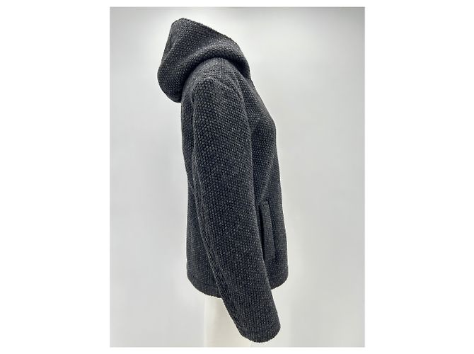 Autre Marque Chaqueta de lana polar Gris antracita - vista 3