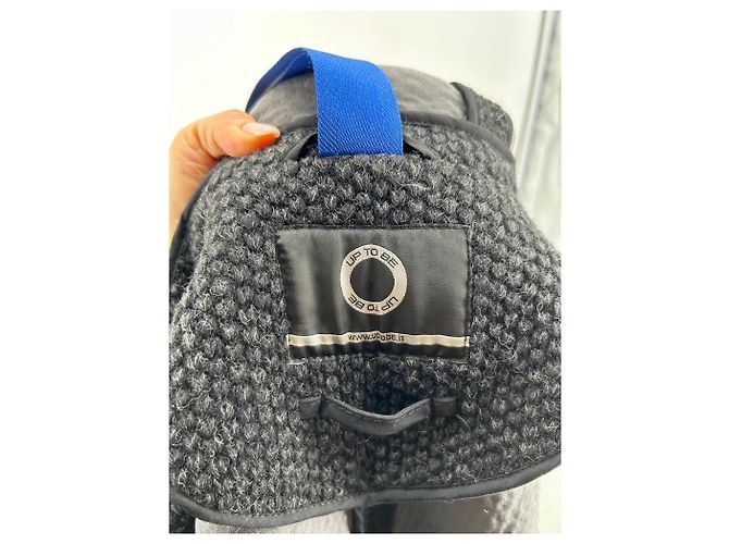 Autre Marque Chaqueta de lana polar Gris antracita - vista 5