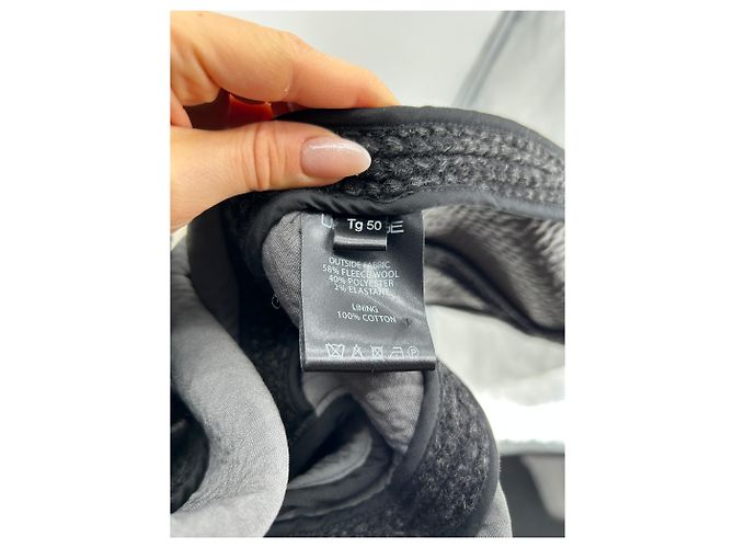 Autre Marque Chaqueta de lana polar Gris antracita - vista 6