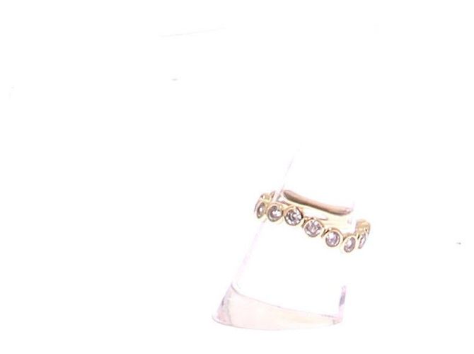 Agatha Ruiz de la Prada Anel dourado com strass - vista 4