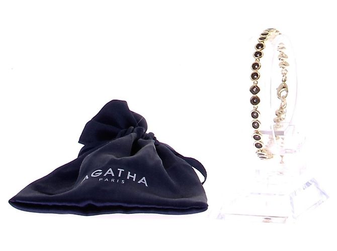Agatha Ruiz de la Prada Bracciale dorato e marrone - vista 6
