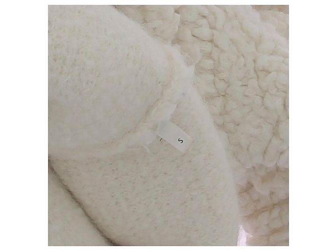 Céline Hoodie aus weißer Alpakawolle - Ansicht 5