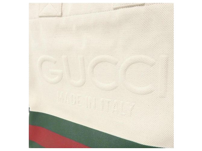 Borsa Gucci - Modello 782741 FAC4W Bianco Rosso Verde - vista 4