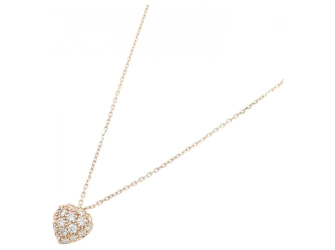 Collana a forma di cuore Cartier in oro rosa D'oro - vista 2