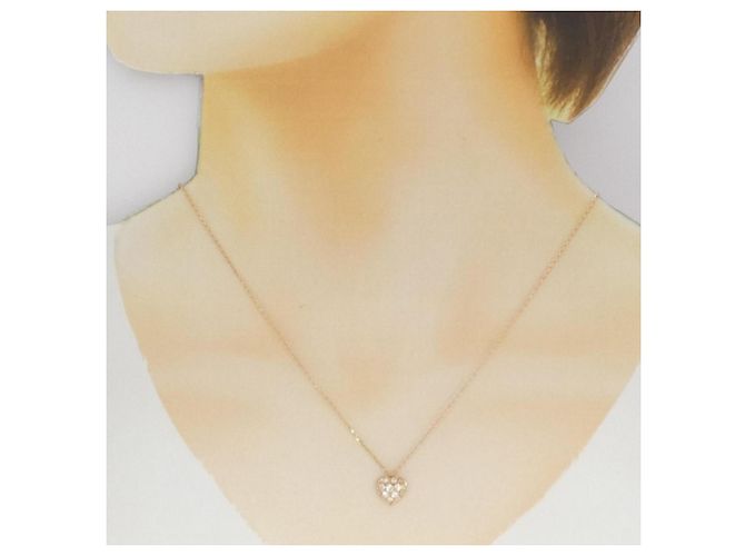 Collana a forma di cuore Cartier in oro rosa D'oro - vista 6